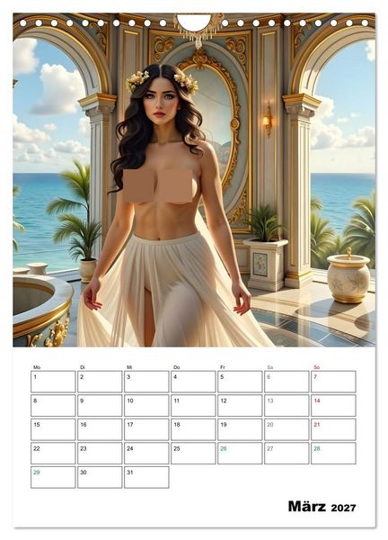 Produktbild: T&ouml;chter der alten G&ouml;tter (Wandkalender 2027 DIN A4 hoch), CALVENDO Monatskalender