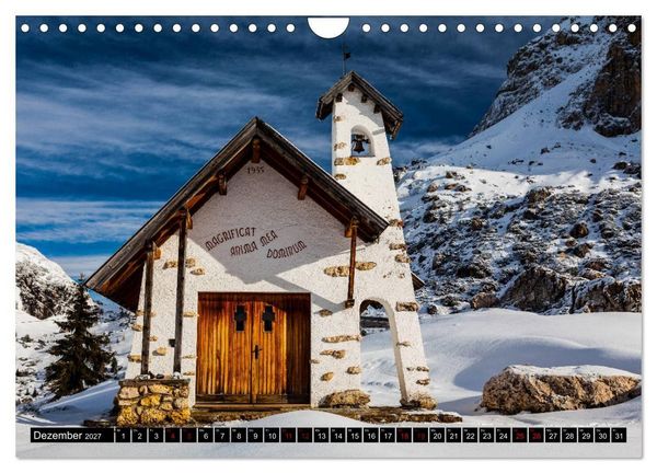 Produktbild: Lagazuoi Dolomiten (Wandkalender 2027 DIN A4 quer), CALVENDO Monatskalender