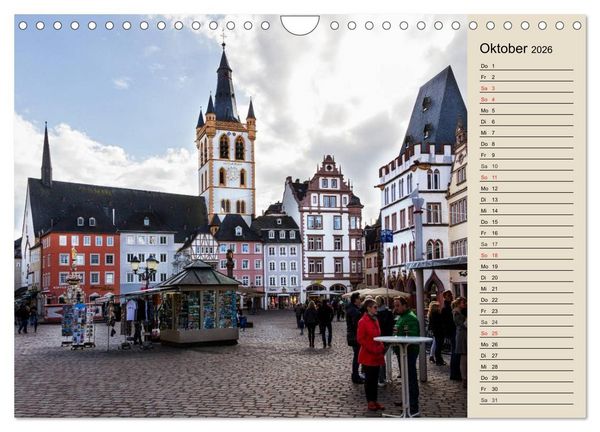 Produktbild: TRIER an der Mosel (Wandkalender 2026 DIN A4 quer), CALVENDO Monatskalender