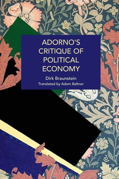 Produktbild: Adorno's Critique of Political Economy