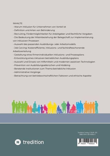 Produktbild: Gemeinsam wachsen: Wie Inklusion von Menschen mit Behinderung am Ausbildungs- und Arbeitsplatz gelingt