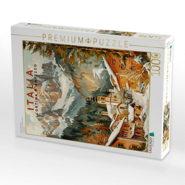 Produktbild: CALVENDO Puzzle Cortina d'Ampezzo | 1000 Teile Lege-Gr&ouml;&szlig;e 64x48cm Foto-Puzzle f&uuml;r gl&uuml;ckliche Stunden