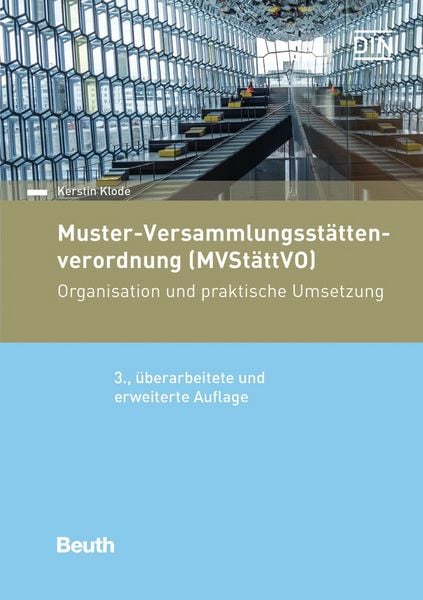 Produktbild: Muster-Versammlungsst&auml;ttenverordnung (MVSt&auml;ttVO)