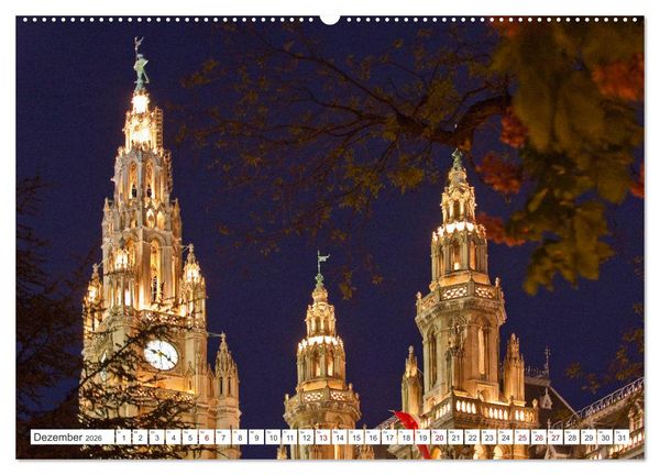 Produktbild: Sch&ouml;ne Gr&uuml;&szlig;e aus Wien (Wandkalender 2026 DIN A2 quer), CALVENDO Monatskalender