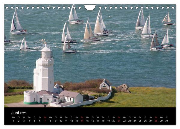 Produktbild: Unterwegs auf der Isle of Wight (Wandkalender 2026 DIN A4 quer), CALVENDO Monatskalender