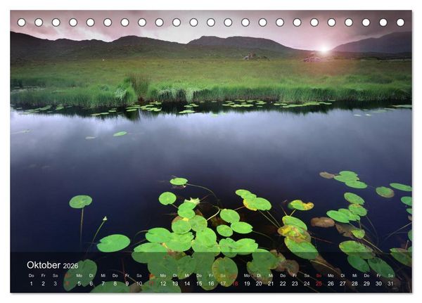 Produktbild: Irland Eire - Impressionen der Gr&uuml;nen Insel (Tischkalender 2026 DIN A5 quer), CALVENDO Monatskalender