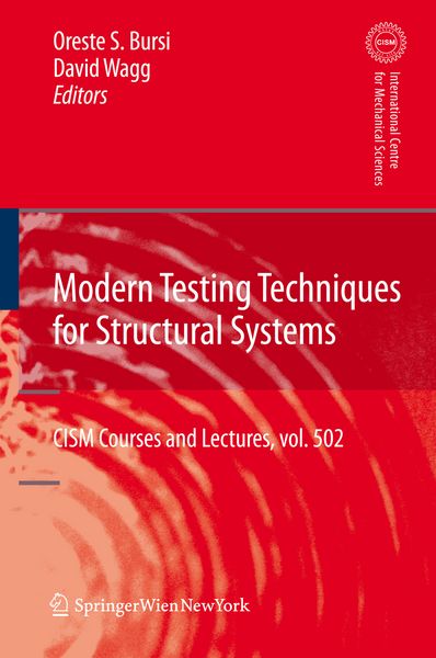 Produktbild: Modern Testing Techniques for Structural Systems