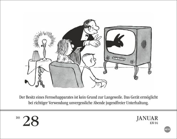 Produktbild: Loriot Tagesabrei&szlig;kalender 2027