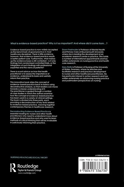 Produktbild: Deconstructing Evidence-Based Practice