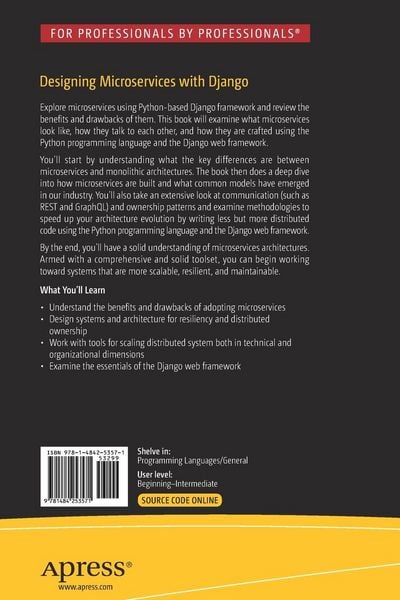 Produktbild: Designing Microservices with Django