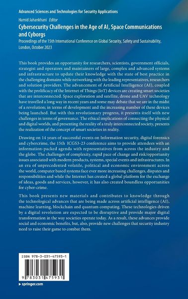 Produktbild: Cybersecurity Challenges in the Age of AI, Space Communications and Cyborgs