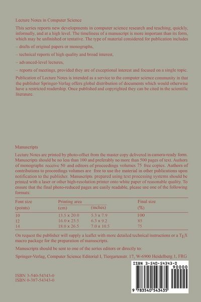 Produktbild: Algorithms and Data Structures