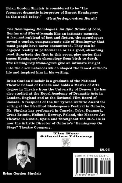 Produktbild: The Hemingway Monologues