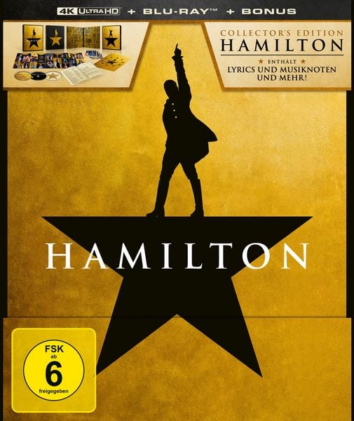 Produktbild: Hamilton - Collector's Edition (4K Ultra HD) (+ Blu-ray) (+ Bonus)