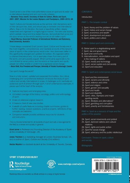 Produktbild: Sport, Culture and Society