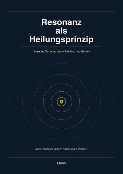 Produktbild: Resonanz als Heilungsprinzip