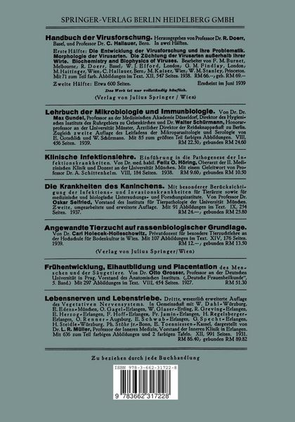 Produktbild: Ergebnisse der Allgemeinen Pathologie und Pathologischen Anatomie des Menschen und der Tiere