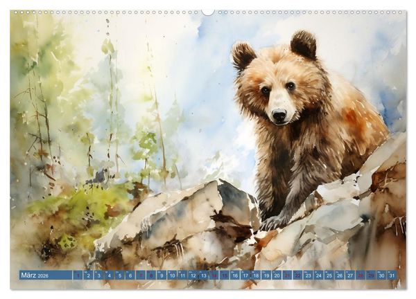 Produktbild: Die Magie der Bergwelt (hochwertiger Premium Wandkalender 2026 DIN A2 quer), Kunstdruck in Hochglanz