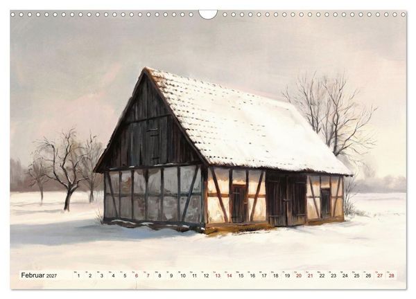 Produktbild: Auf dem Land - Eine Reise in die F&uuml;nfzigerjahre (Wandkalender 2027 DIN A3 quer), CALVENDO Monatskalender