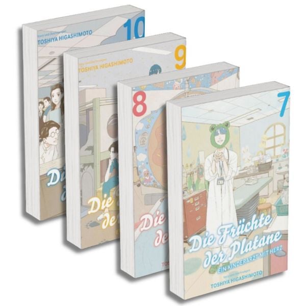 Produktbild: Die Fr&uuml;chte der Platane &ndash; Ein Kinderarzt mit Herz: Manga Pack 3 (Band 7-10)