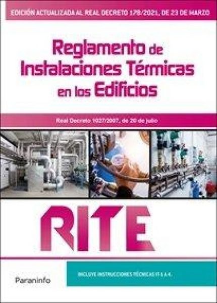 Produktbild: Reglamento Instalaciones Termicas Edificios Rite 8?edicion