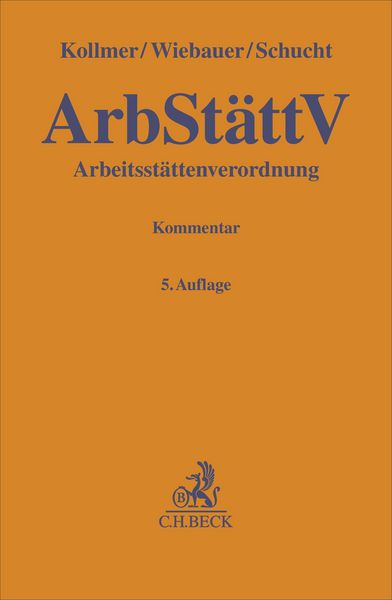 Produktbild: Arbeitsst&auml;ttenverordnung (ArbSt&auml;ttV)
