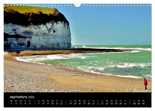 Produktbild: MA NORMANDIE (Calendrier mural 2026 DIN A3 vertical), CALVENDO calendrier mensuel