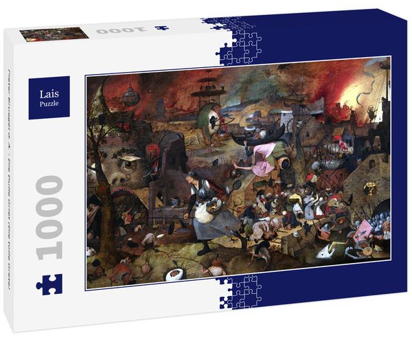Produktbild: Lais Puzzle Pieter Bruegel d. &Auml;. - Die Dulle Griet (Die tolle Grete) 1000 Teile