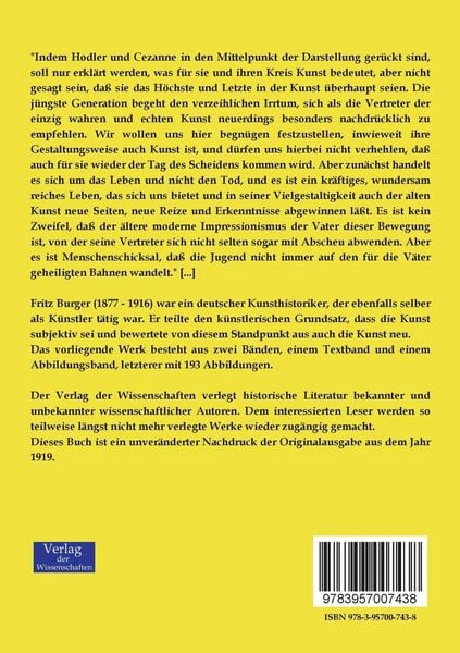 Produktbild: C&eacute;zanne und Hodler - Einf&uuml;hrung in die Probleme der Malerei der Gegenwart