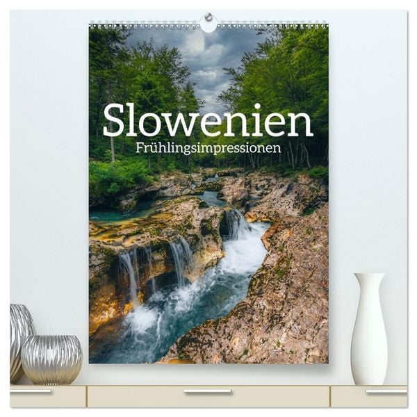 Produktbild: Slowenien - Fr&uuml;hlingsimpressionen (hochwertiger Premium Wandkalender 2026 DIN A2 hoch), Kunstdruck in Hochglanz
