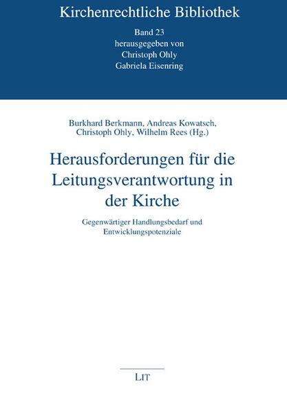 Produktbild: Herausforderungen f&uuml;r die Leitungsverantwortung in der Kirche