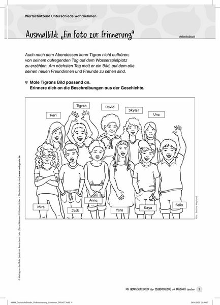 Produktbild: Mit Grundschulkindern &uuml;ber Diskriminierung und Rassismus sprechen