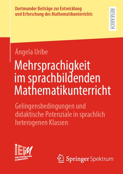 Produktbild: Mehrsprachigkeit im sprachbildenden Mathematikunterricht