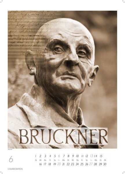 Produktbild: Komponisten Kalender 2027 &ndash; Musik-Kalender 42x59cm - 12 Klassische Komponisten im Portr&auml;t