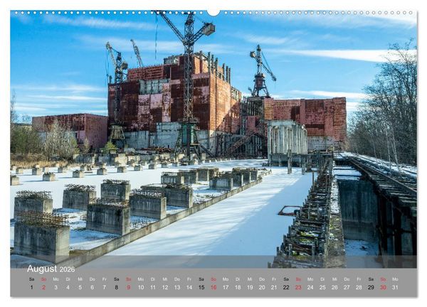 Produktbild: Tschernobyl - In der Sperrzone (Wandkalender 2026 DIN A2 quer), CALVENDO Monatskalender