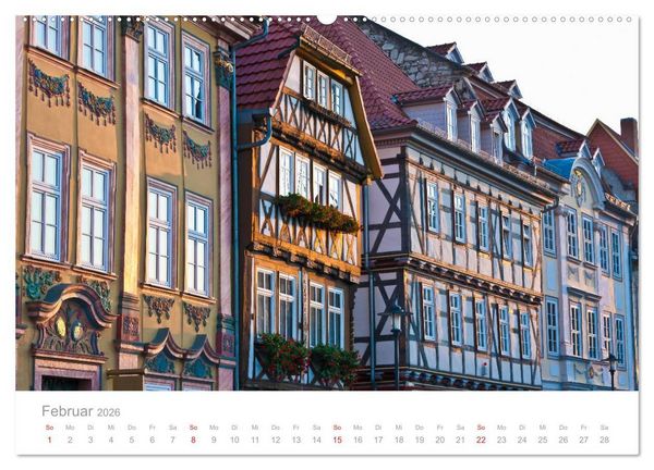 Produktbild: TH&Uuml;RINGEN 2026 (Wandkalender 2026 DIN A2 quer), CALVENDO Monatskalender