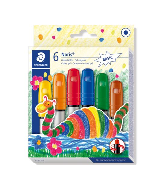 Produktbild: STAEDTLER Gelmalstifte Noris Basisfarben 6er Set