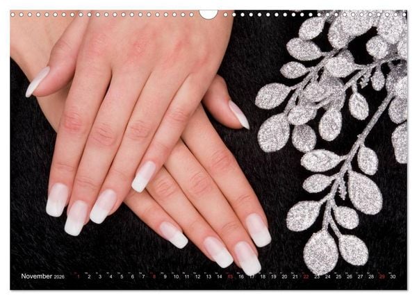 Produktbild: Verg&auml;ngliche Kunst - Nailart Episode 1 (Wandkalender 2026 DIN A3 quer), CALVENDO Monatskalender