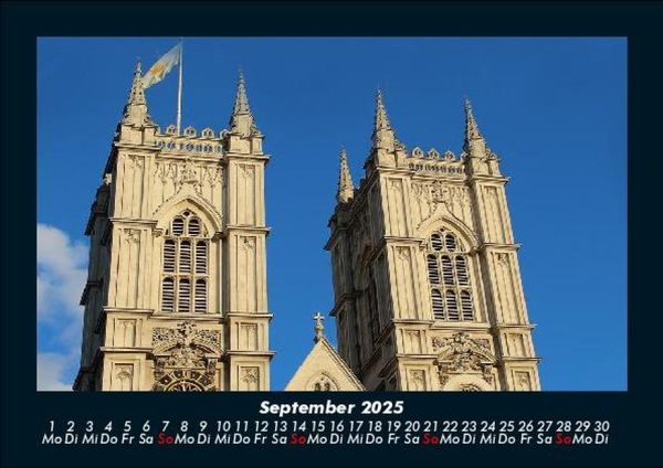 Produktbild: London 2025 Fotokalender DIN A5