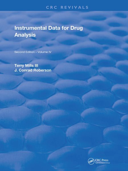 Produktbild: Instrumental Data for Drug Analysis, Second Edition