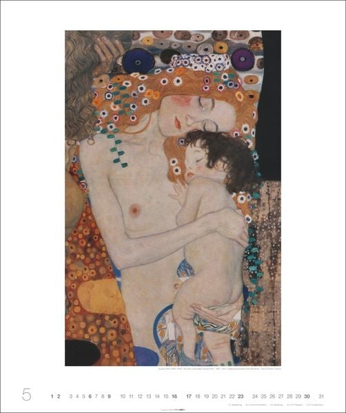 Produktbild: Gustav Klimt Edition Kalender 2027