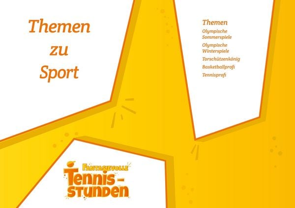 Produktbild: Fantasievolle Tennisstunden