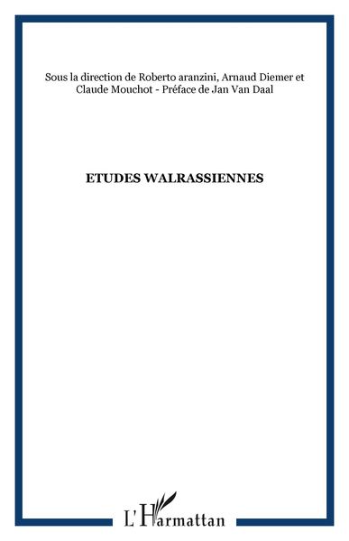 Produktbild: Etudes walrassiennes