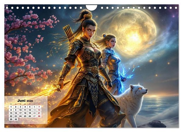 Produktbild: Wilde Seelen (Wandkalender 2026 DIN A4 quer), CALVENDO Monatskalender
