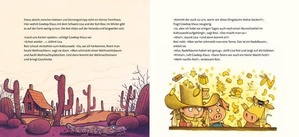 Produktbild: Cowboy Klaus und der Weihnachtsmann im Kaktuswald