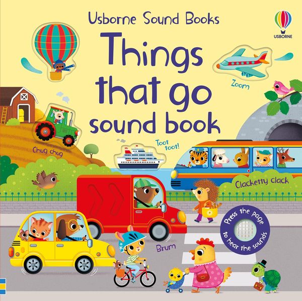 Taplin, S: Things That Go Sound Book, Gebundene Ausgabe von Sam Taplin, Usborne Publishing Ltd, 978-1-4749-9070-7