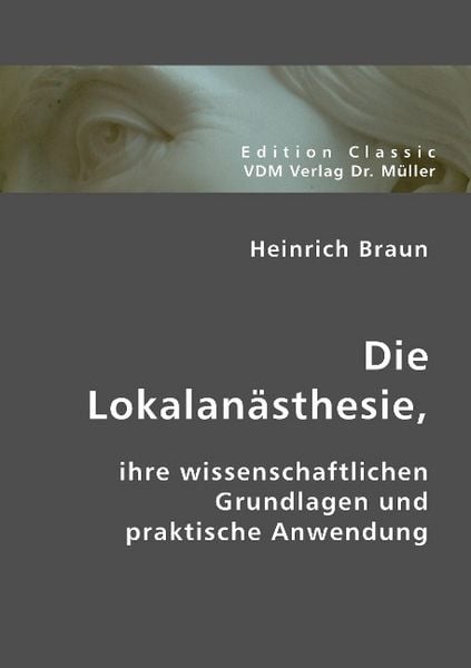 Produktbild: Braun, H: Lokalan&auml;sthesie