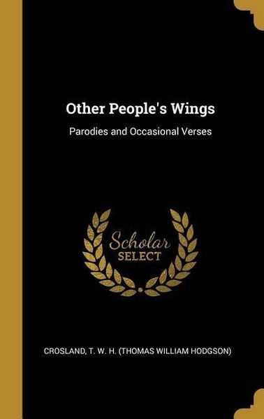 Produktbild: Other People's Wings: Parodies and Occasional Verses