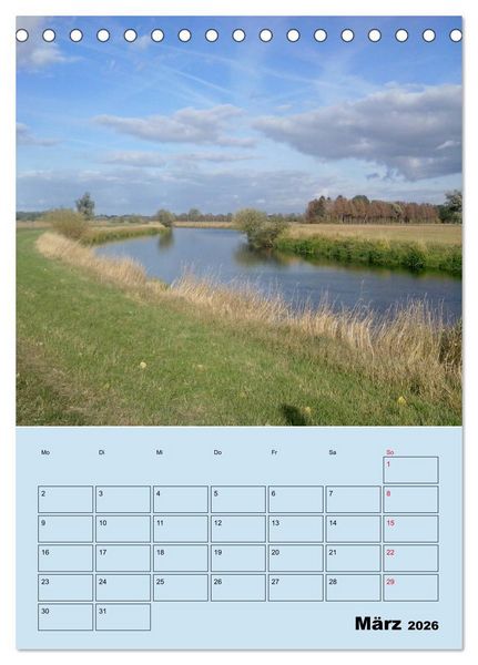 Produktbild: Leinemasch (Tischkalender 2026 DIN A5 hoch), CALVENDO Monatskalender