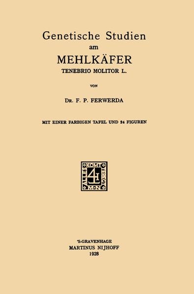 Produktbild: Genetische Studien am Mehlk&auml;fer Tenebrio Molitor L